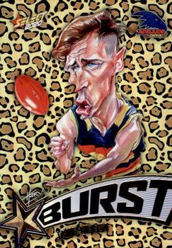 2020 Select Footy Stars - Starburst Caricature Leopard #SBL1 Jake Kelly Front